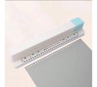 Perforatrice manuelle 30 trous - Espacement des trous réglable, convient pour les cahiers à feuilles mobiles, les agendas, la perforation des formats A4/B5/A5/B6/A6/B7/A7, perforatrice de papier de bu