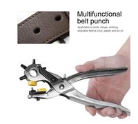 Perforatrice multifonction - Roto Punch - 5 tailles de trous - Outil de cuir - Idéal pour l'artisanat