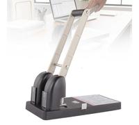 Perforatrice Professionnelle 150 Feuilles, Modèles 2 Trous 3 Trous 4 Trous, Perforateur Métallique Grande Capacité avec Têtes Remplaçables pour Bureau Archives,2-Hole