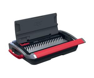Perforelieuse CombBind CB15, noir/rouge/argent