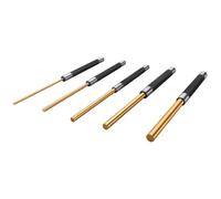 Performance Tool W759 Lot de 5 chasse-goupilles en laiton avec poignées en acier moleté pour une bonne prise en main 20,3 cm