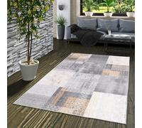 Pergamon Finesse - Tapis de Design Vintage - Patchwork Gris - 6 Tailles