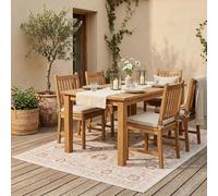 Pergamon Lagos Tapis Vintage Extérieur | Tapis Intérieur & Extérieur | Tissé Plat | Résistant aux Intempéries & aux UV | Balcon Terrasse Jardin | Facile d’Entretien