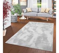 Pergamon Pearl - Tapis de Luxe en Fourrure synthétique Super Douce - Gris - 5 Tailles