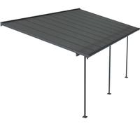 Pergola 18.6m² gris anthracite - Palram - 705602 - capri