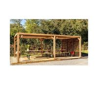 Pergola 20.93m² bois traité tho3562vt