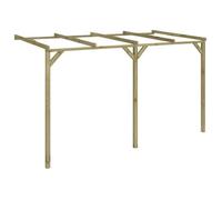 Pergola à appentis 2x4x2,2 m - bois Pergola à appentis 2x4x2,2 m - bois 19298