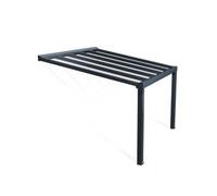 Canopia By Palram – Couverture de patio 705893 – 3,4 x 3,7 m – Blanc