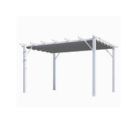 Pergola aluminium 12 m2 blanc per 4030 wg