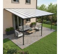 Pergola aluminium 6x3m adossée