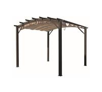 Pergola arche 11.22 m2 écru per 3433 ge