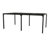 Pergola bioclimatique 21.52m² gris anthracite - PER3660BI - HABRITA