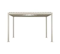 Pergola Bioclimatique Électrique Evora Argile - 4 X 3 M - Hespéride Multicolore