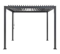 Pergola bioclimatique GAYA Structure en aluminium et en acier 290 290 H240 cm G