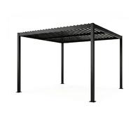 Rhodes pergola bioclimatique structure et lames orientables en aluminium 3x3m