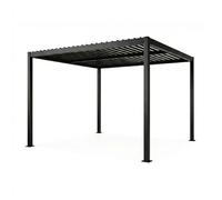 Rhodes pergola bioclimatique structure et lames orientables en aluminium 3x3m