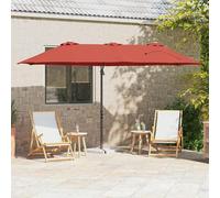 Pergola cantilever de jardin simple terre cuite 372 x 198 x 243 cm - Parasols FR5302094 1parcel