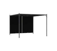 vidaXL Pergola de jardin avec toit escamotable 3x3 m Anthracite