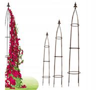Pergola de jardin en métal Terrasse pour roses Fleurs Grille acier 180 cm de haut