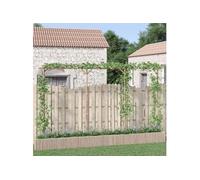 vidaXL Pergola Bambou 385x40x205 cm