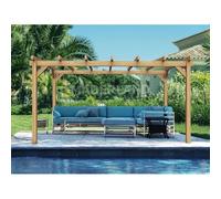 Pergola En Bois Lamellé-Collé Grenoble 800 X 300 Cm - Maderland Multicolore