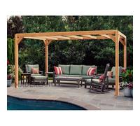 Pergola En Bois Lamellé-Collé Lille 300 X 300 Cm - Maderland Multicolore