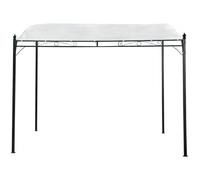 Pergola inclinée en métal - 3 x 2,5 m - Beige