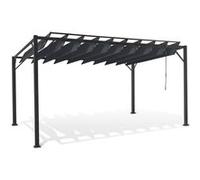 Pergola Lames Orientables Cefalu 3x4 M Gris Anthracite Gris