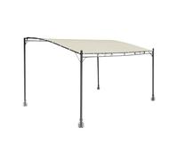 Pergola murale en fer 3x4 m pour extérieur Kansas