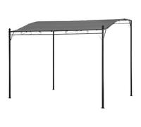 Pergola murale 3 × 2,5m nice grise