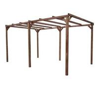Habrita Carport Bois 14,80 m²