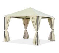 Pergola terrasse beige Madrid 3 x 3m Garden Point Premium
