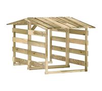 vidaXL Pergolas avec toits 2 pcs 100×90×100 cm bois de pin imprégné