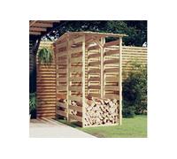 vidaXL Pergolas avec toits 2 pcs - Bois de pin imprégné