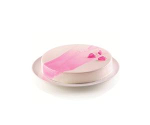 PERLA Moule rond bords droits en silicone SilikoMart 3Design D24 cm