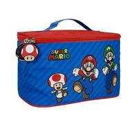 PERLETTI Sac Isotherme Repas pour Enfant - Sac Repas pour l’École - Lunch Bag Enfant pour Pique-nique et Sorties - Léger Boîte Goûter Enfant - Super Mario
