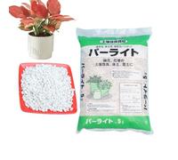 Perlite pour l'horticulture - 5 l Perlite pour plantes d'intérieur, additif de sol léger pour l'horticulture | Terreau perlite pour hydroponique, culture de plantes, jardinage en conteneur