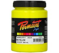 Permaset Aqua Encre pour impression sur tissu Jaune moyen 300 ml