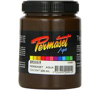 Permaset Aqua Encre pour impression sur tissu Marron 300 ml