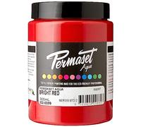 Permaset Aqua Encre pour impression sur tissu Rouge 300 ml