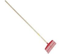 PERRIN - Balai à gazon polymere 39 cm manche 1,65 m G