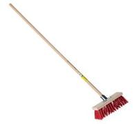 PERRIN - Balai cantonnier plastique manche 150 cm bois PEFC G