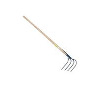 PERRIN - Croc à fumier à soie 4 dents 21cm emmanché 135