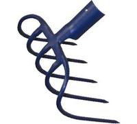 Outils perrin Croc à Fumier à Douille sans Manche, 5 Dents, 21cm Largeur