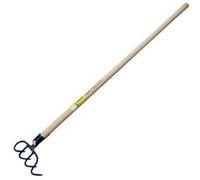 Outils Perrin Croc à Fumier Courte Emmanché Droit 135, 4 Dents, 14cm Largeur
