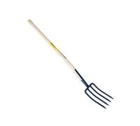 PERRIN - Fourche à bêcher à soie 4 dents 27 manche pomme G