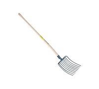Outils Perrin Fourche à Cailloux Emmanché Cintré 135, 9 Dents, 35cm Largeur