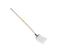 Outils Perrin Fourche à Fumier à Douille Emmanché Cintré 135, 5 Dents, 30cm Largeur
