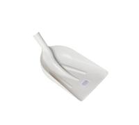 Outils perrin Pelle Plastique sans Manche avec Etiq Alimentaire, 42cm x 37cm, Blanc