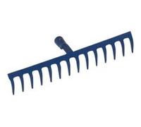 Outils perrin Râteau Forgé Courbe sans Manche, 12 Dents